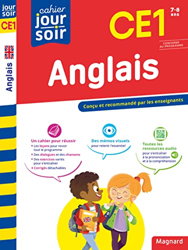 Cahier du jour / cahier du soir: anglais - CE1