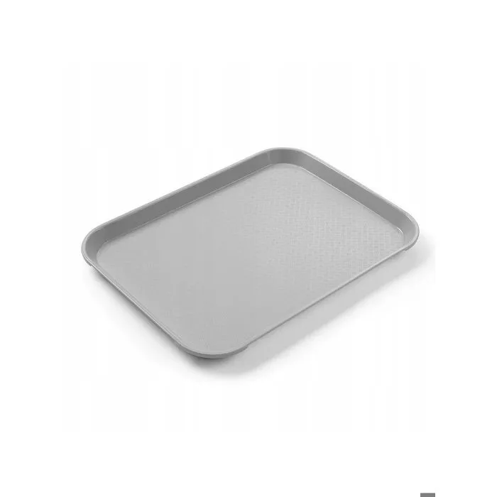 Plateaux fastfood petit - Hendi - Gris - l26.5- L0.1- P34.5- h2- Polypropylène