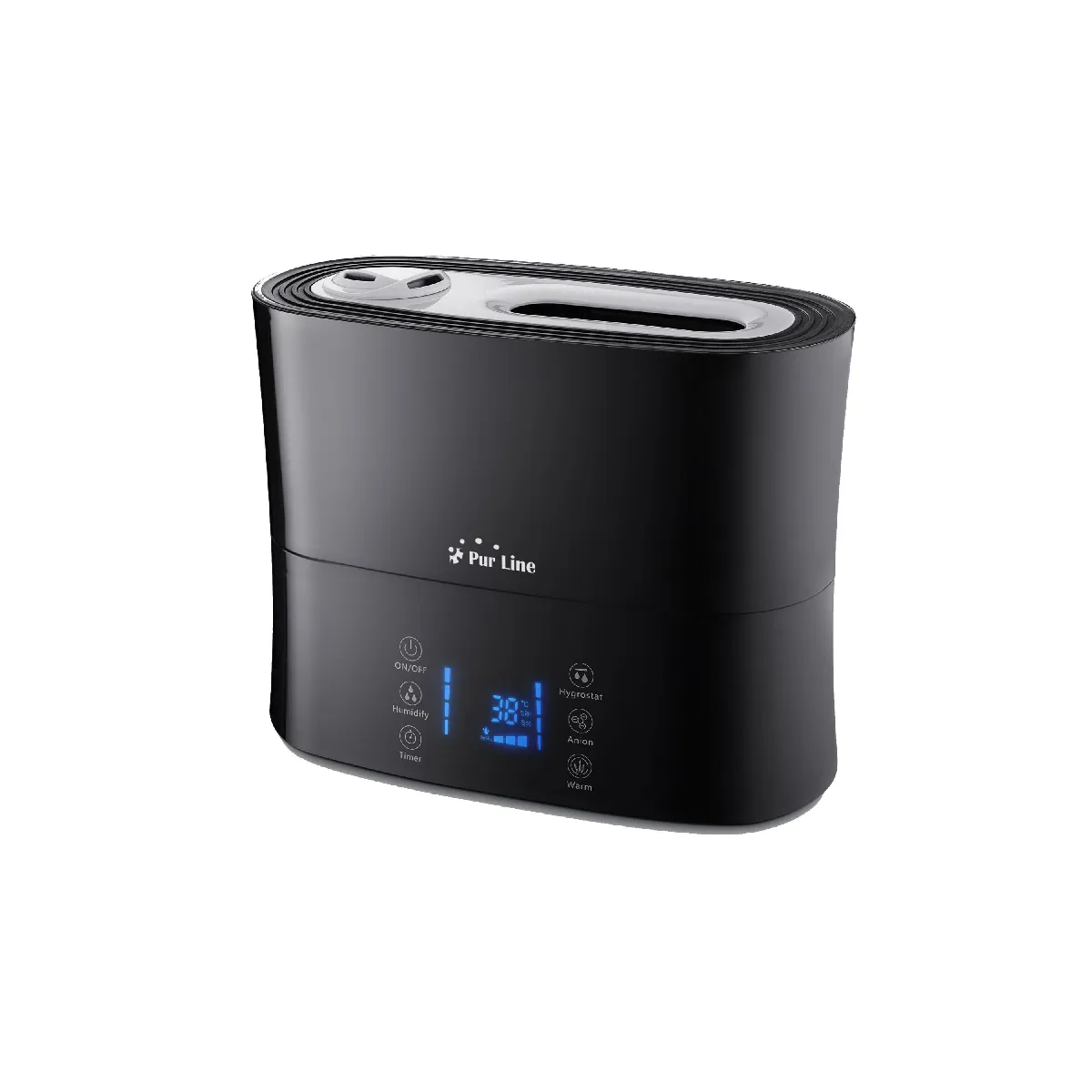 Humidificateur À Ultrasons À Vapeur Chaude Ou Tiède Pour 35 M²