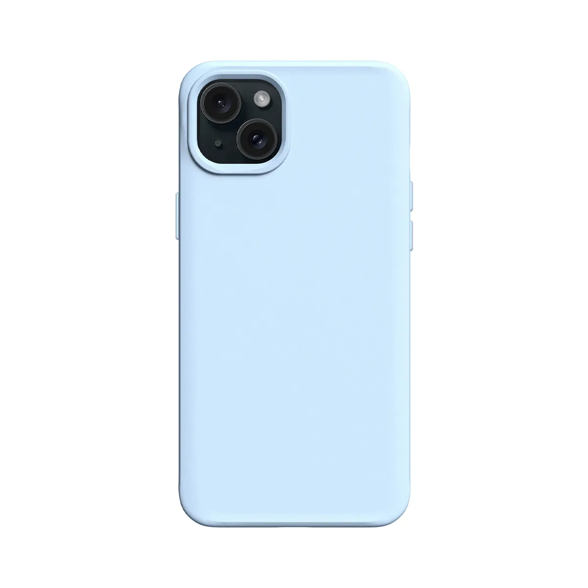 Coque Magsafe Pour Iphone 15 Plus Souple Antichoc Série Solidx Bleu Polaire Rhinoshield
