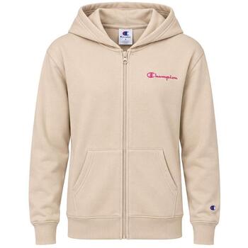 Sweat Garçon À Capuche Fleece Beige