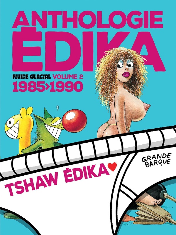 Anthologie Édika tome 2 (Jaquette Tshaw Edika)
