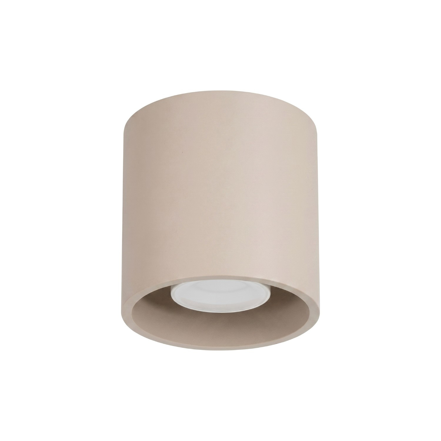 Plafonniers Orbis Aluminium Taupe 1xgu10 10cm Sollux