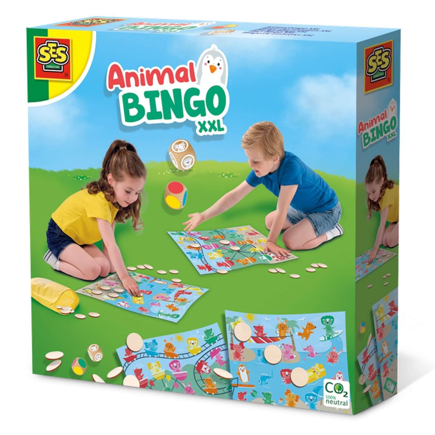 Ses Creative Bingo Des Animaux Xxl