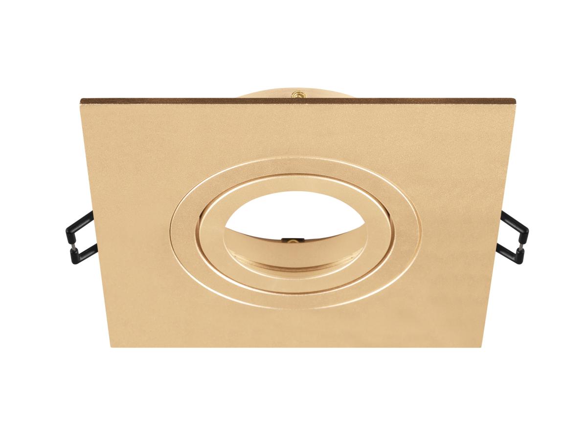 Collerette Spot Encastré Int New Tria® 75 Xl Carré Orientable Doré - Slv - 1007637