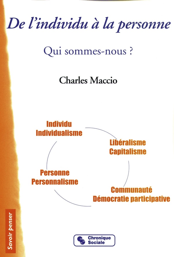 De l'individu a la personne