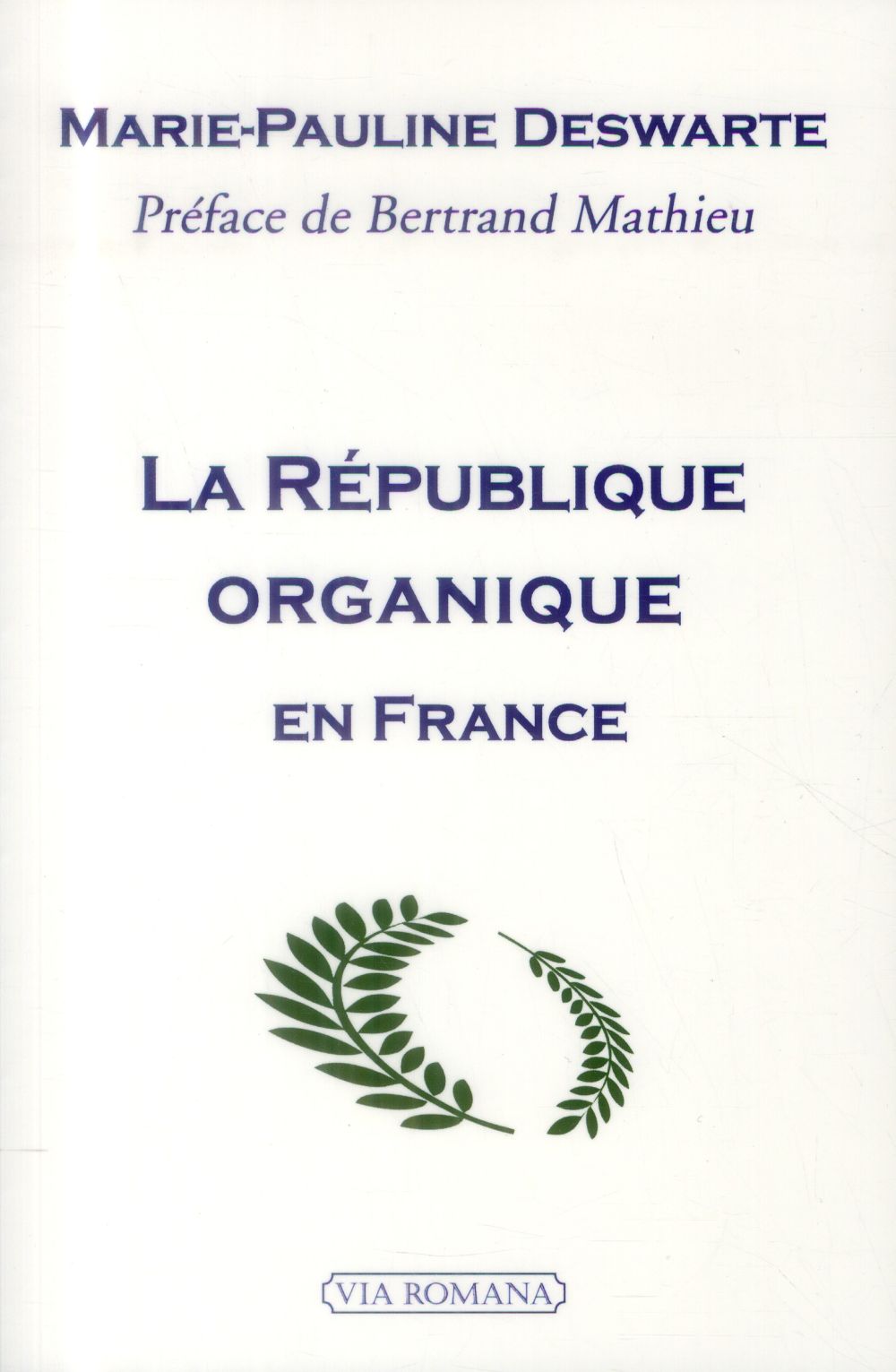 La République organique en France