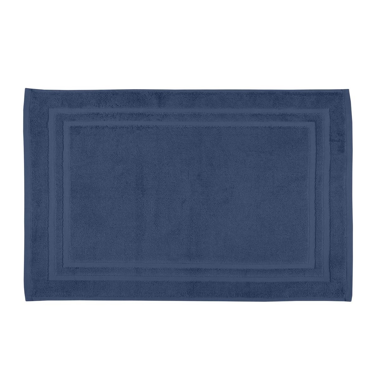 Tapis De Bain En Coton 45 X 70 Cm Lilas Bleu Marine