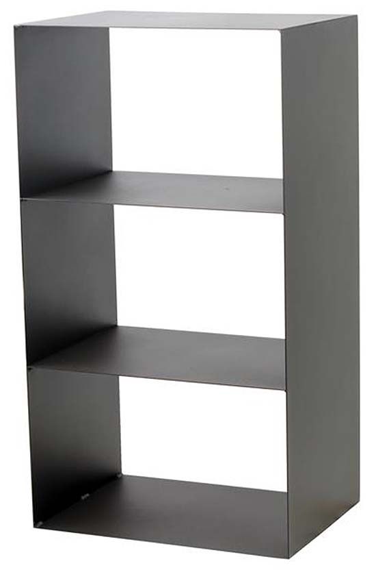 Magnus - Porte-bûches 3 Étages En Acier Lublin