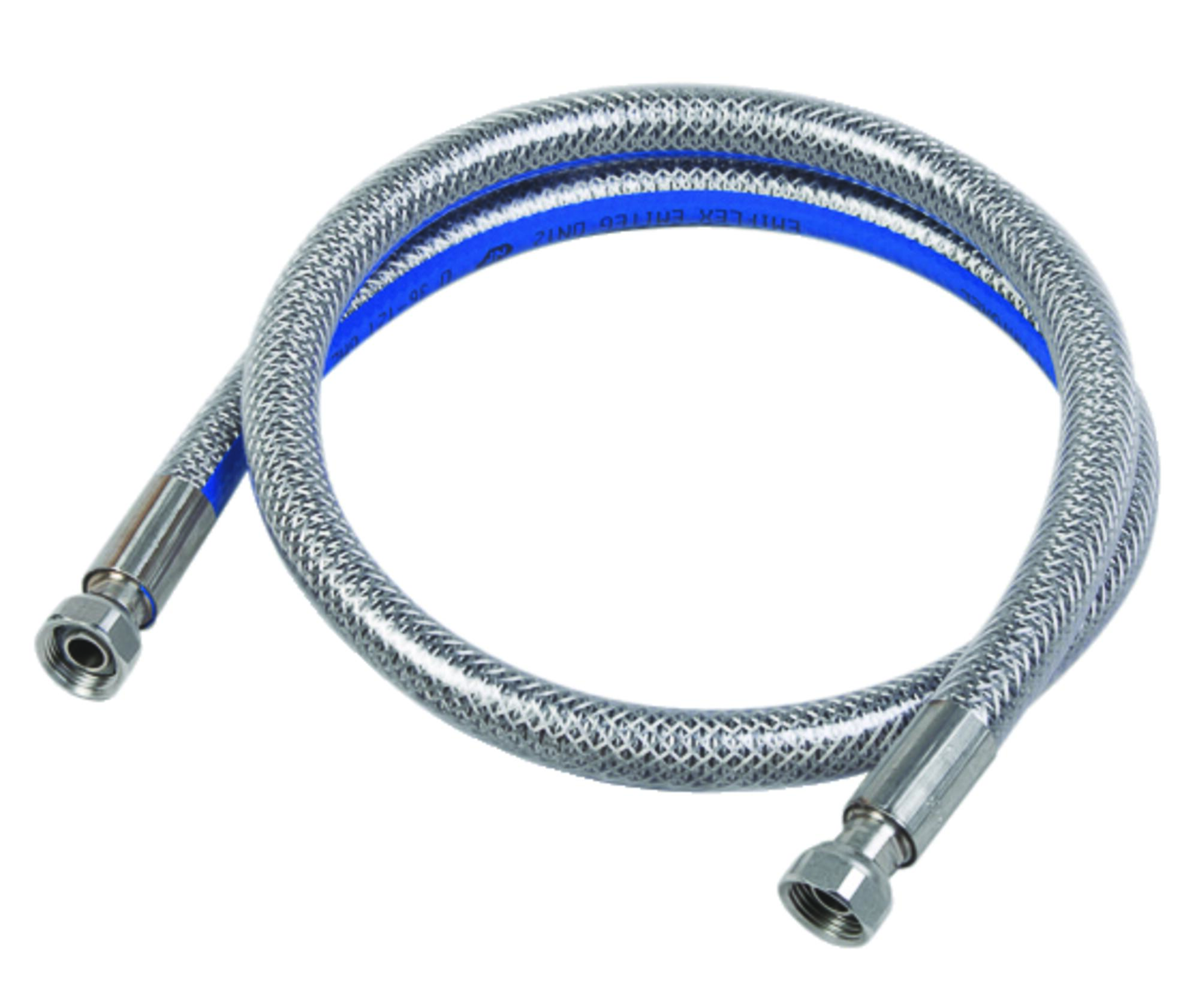 Ayor - Flexible Inox Pour Gaz Naturel- Longueur: 2 Mètres - Durée Illimitée