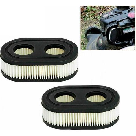 2 Filtres À Air Avec Couvercle De Filtre À Air Pour Moteurs Briggs & Stratton 550e 575ex 575is 625exi 650exi 675exi 675is Remplace 594106 798339 798452 593260 093000 Tondeuses À Gazon
