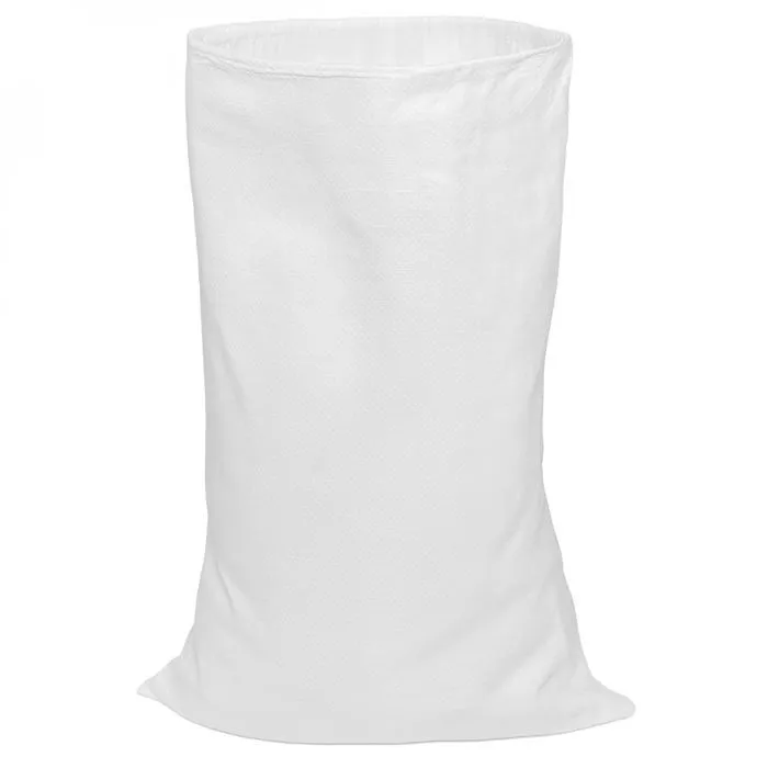 Lot de 20 sacs à gravats réutilisables en polypropylène haute qualité - 55 Kg - Blanc - Linxor
