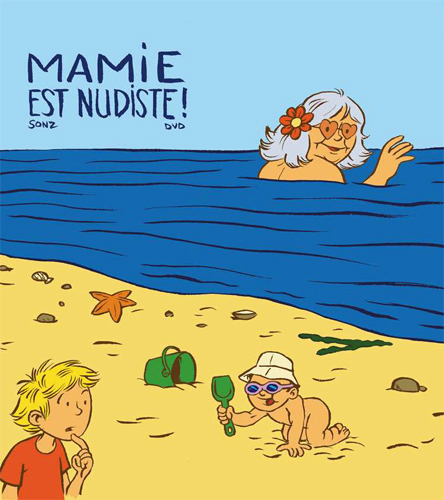 Mamie est nudiste!
