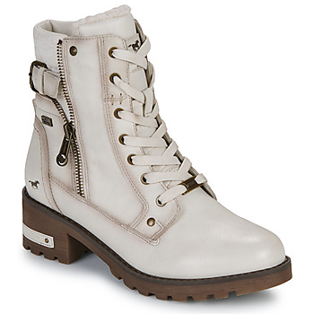 Bottines lacées Mustang avec zip