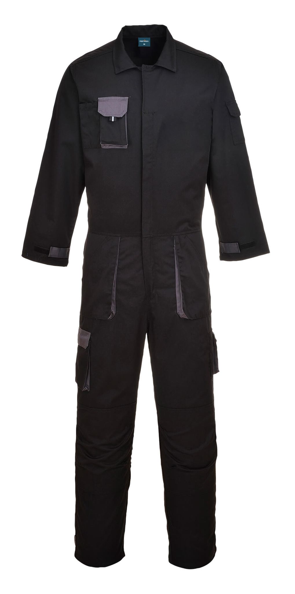 Portwest - Combinaison Texo Contrast Couleur: Noir Taille L