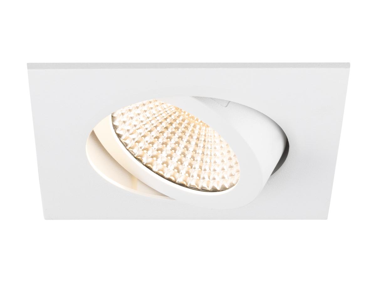 Spot Encastré Intérieur New Tria® 68 Carré Orientable Blanc Led 83w - Slv - 1007395