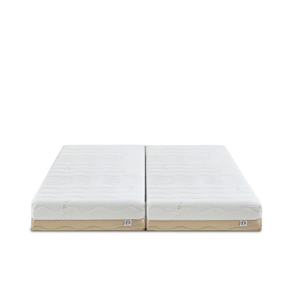 Matelas Mémoire De Forme 24 Cm Ondulato - 90x200 Cm - 2x90x200 Cm