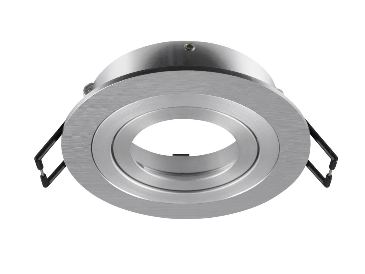 Collerette Spot Encastré Intérieur New Tria® 75 Rond Orientable Alu - Slv - 1007351