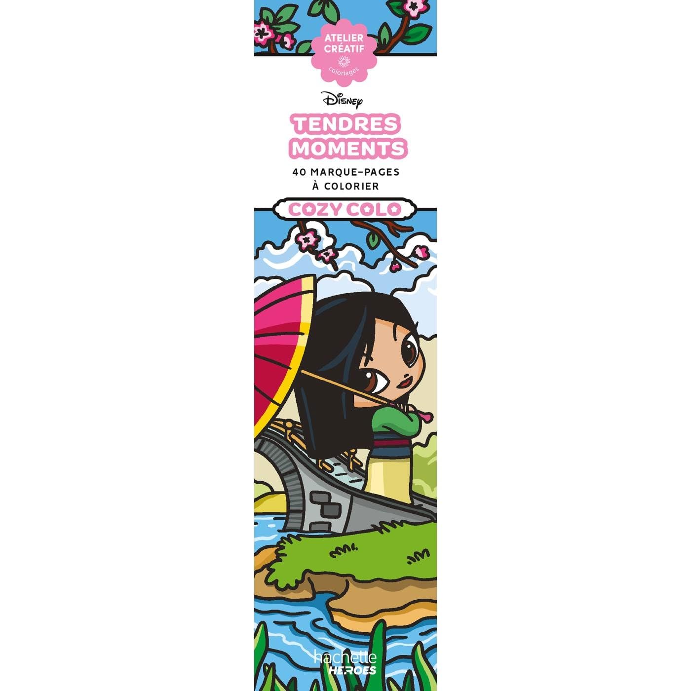 Marque-pages Disney: Cozy: Tendres moments