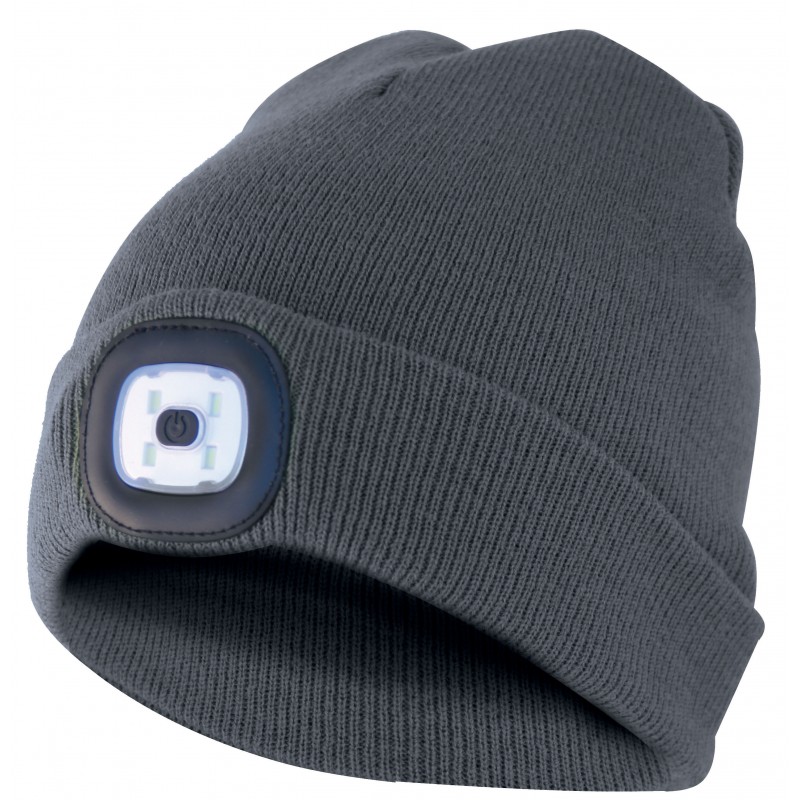 Bonnet Avec Éclairage Avant Led, Bonnet Tricoté Avec Éclairage Led Idéal Pour Le...