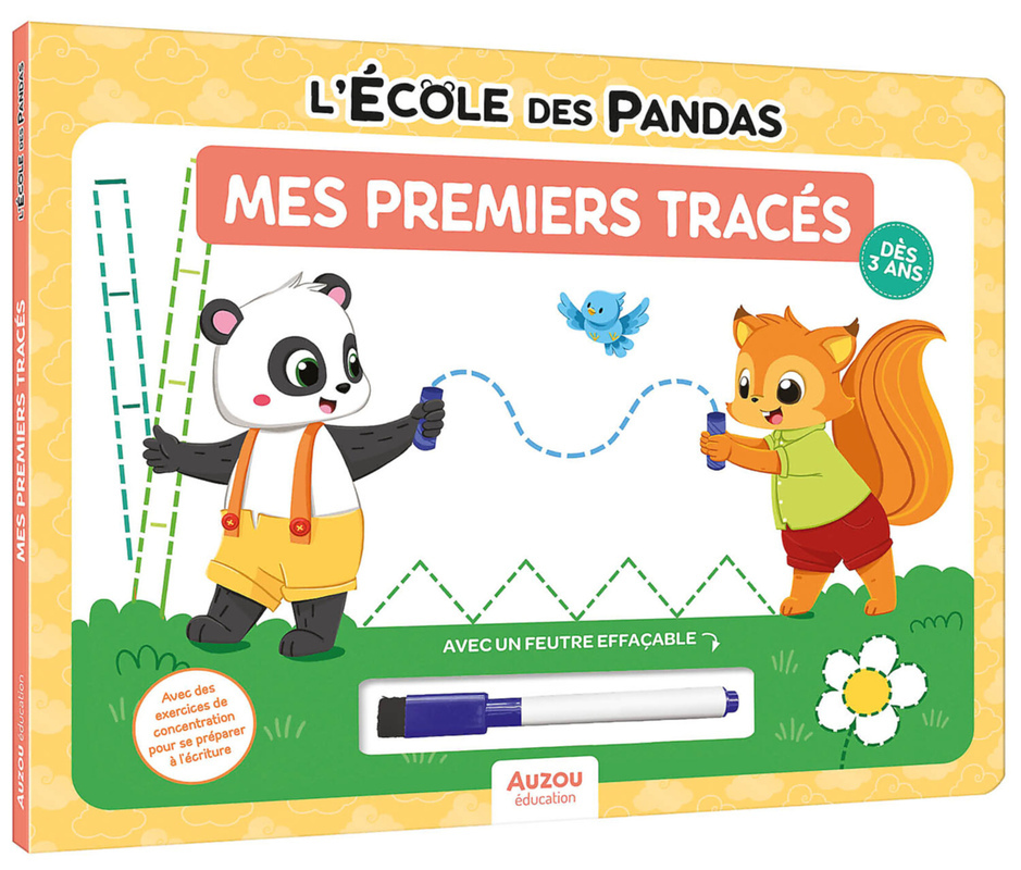 L'école des pandas: mes premiers tracés