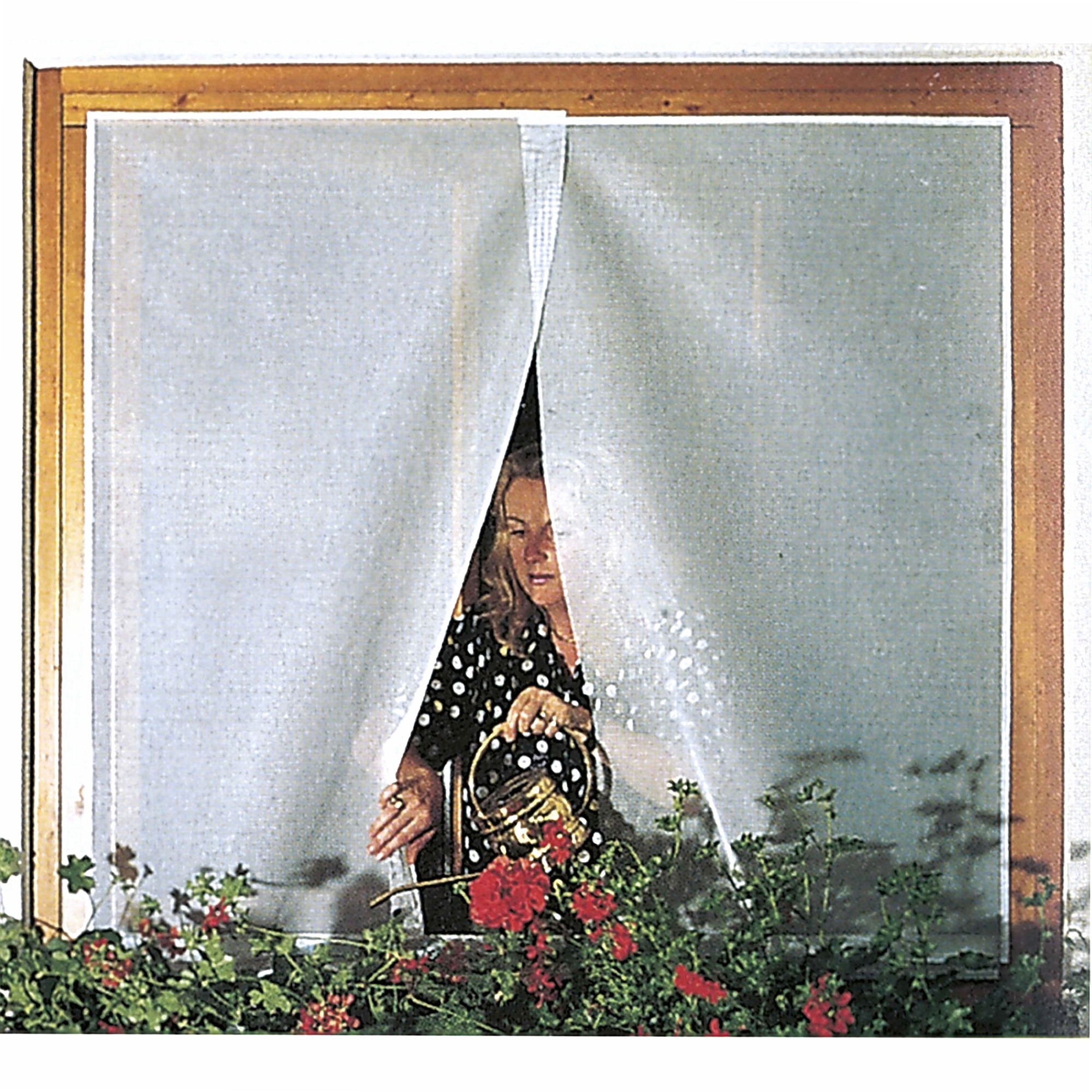 Moustiquaire En Tulle Blanc Werka Pro 100x100 Cm