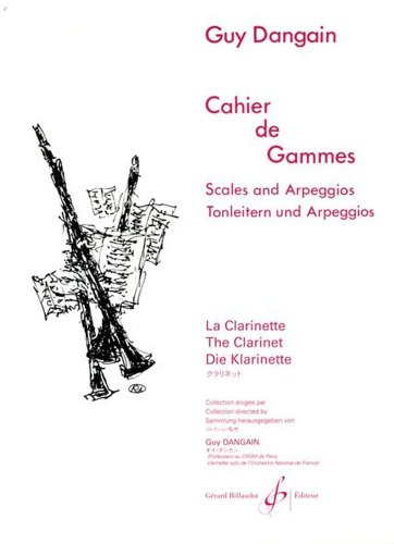 Cahier De Gammes Clarinette - Dangain