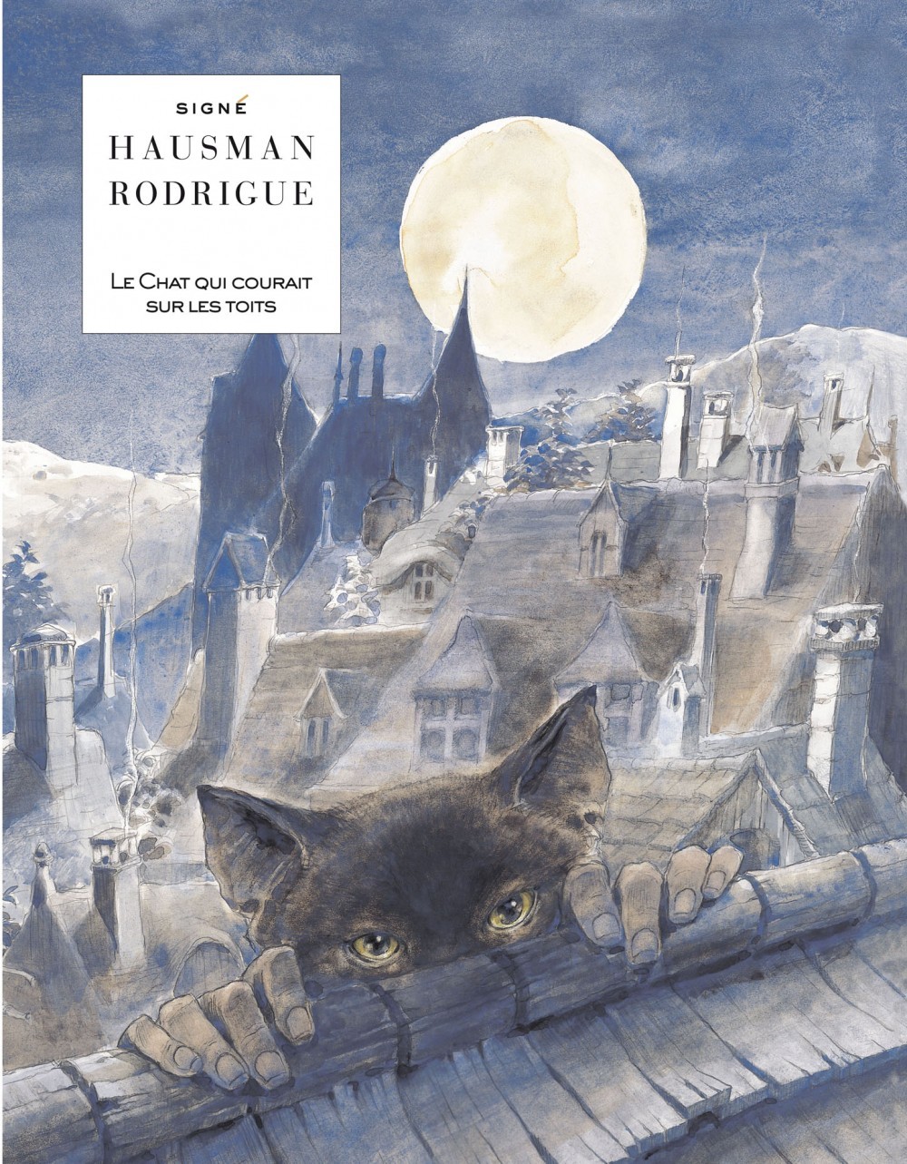 Le chat qui courait sur les toits