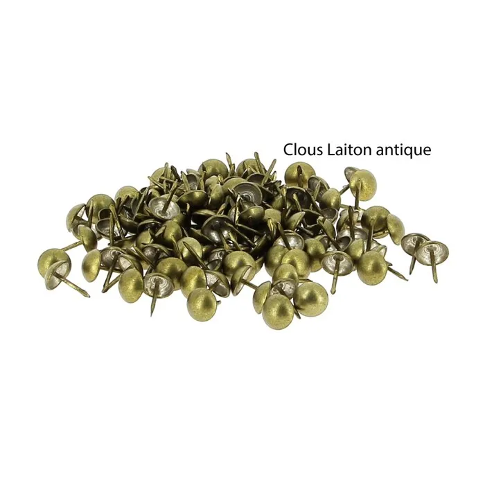 Clous Ronds d'Ameublement Décoratifs - Lot de 1000