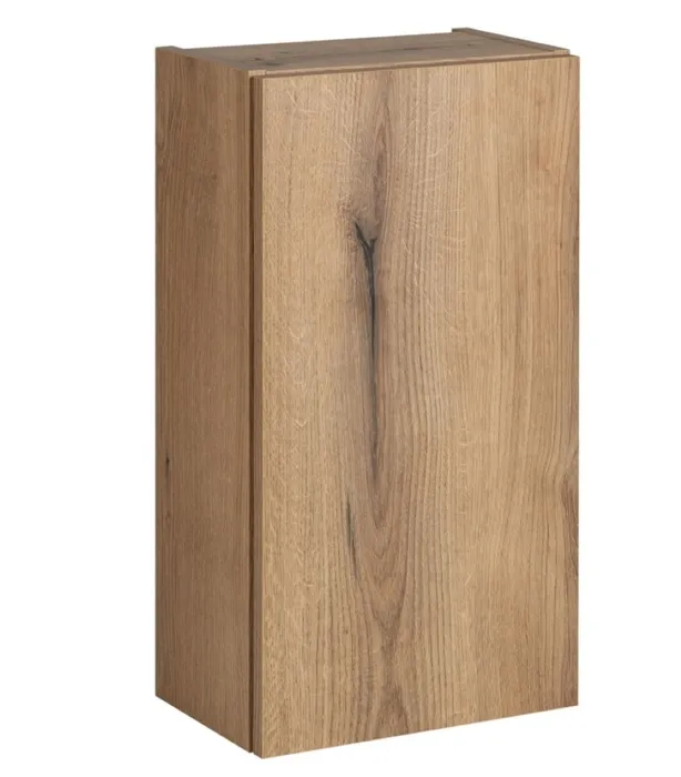 Meuble haut de salle de bain à suspendre NOVA OAK 30 x 57 cm