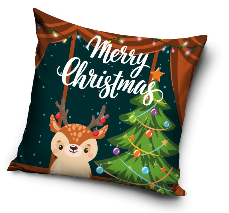 Taie D'Oreiller 40x40 Cm, Cadeau Sapin De Noël W05k