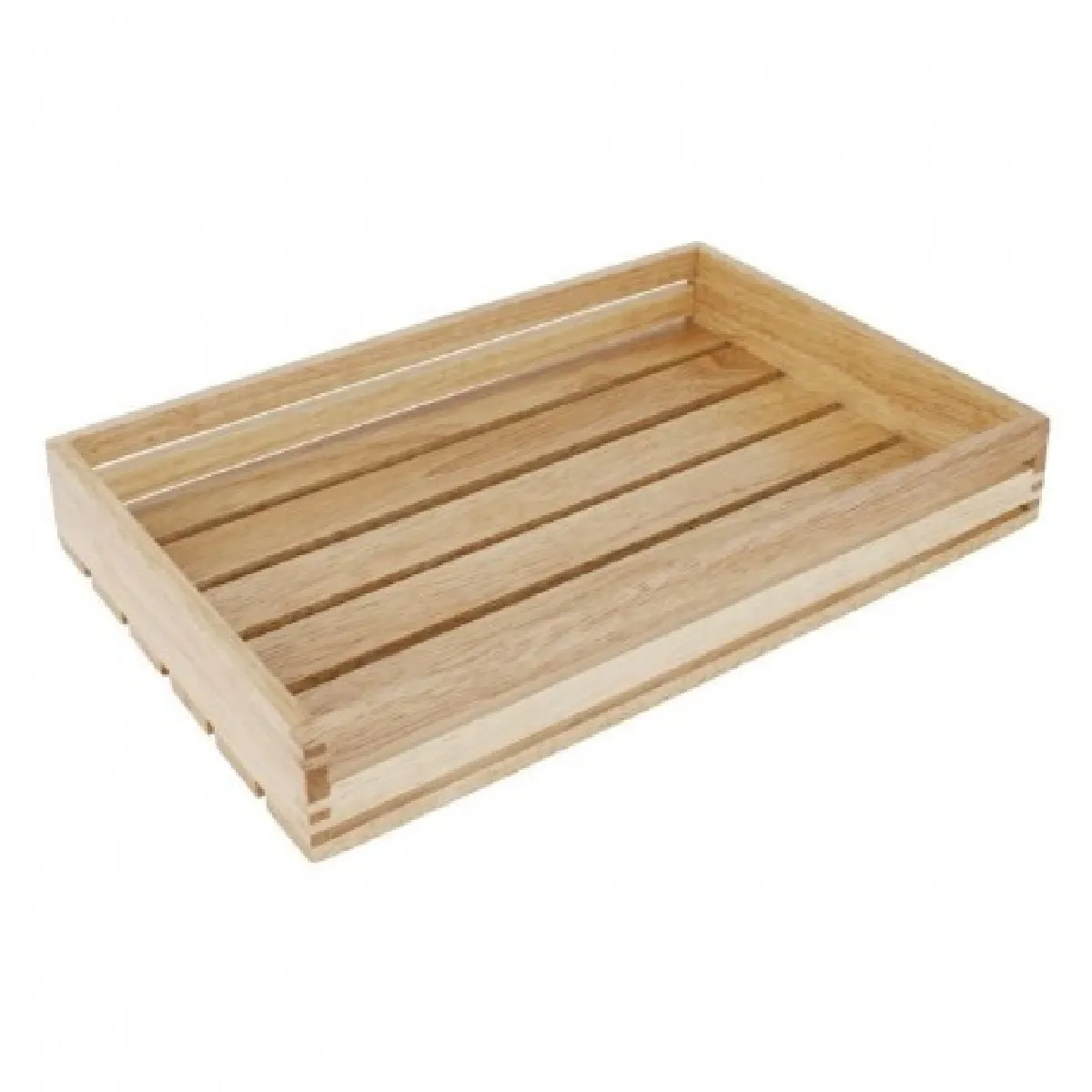 Caisse En Bois D'hévéa Pour Pain Fruits 50 Mm - Olympia