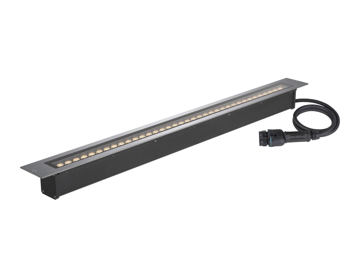 Encastré De Sol Dasar® 1200 34w 3000 K Ip65/ip67 Carré Inox - Slv - 1007196