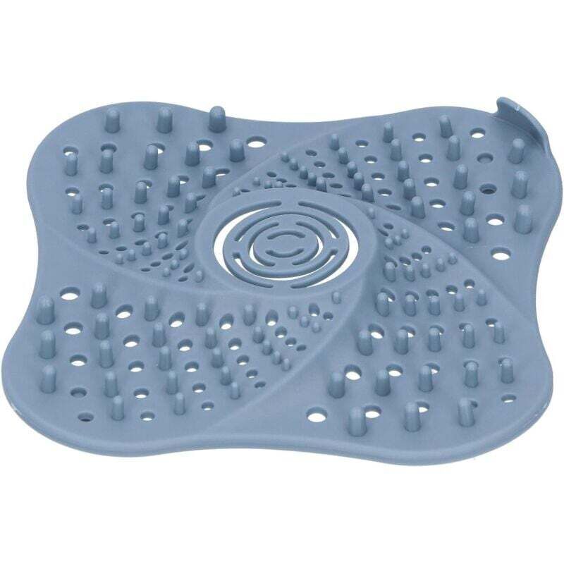 Attrape-cheveux, Couvercles De Drain De Salle De Bain Couvercle De Drain De Sol Bouchon Anti-obstruction Évier Filtre D'Égout Bleu