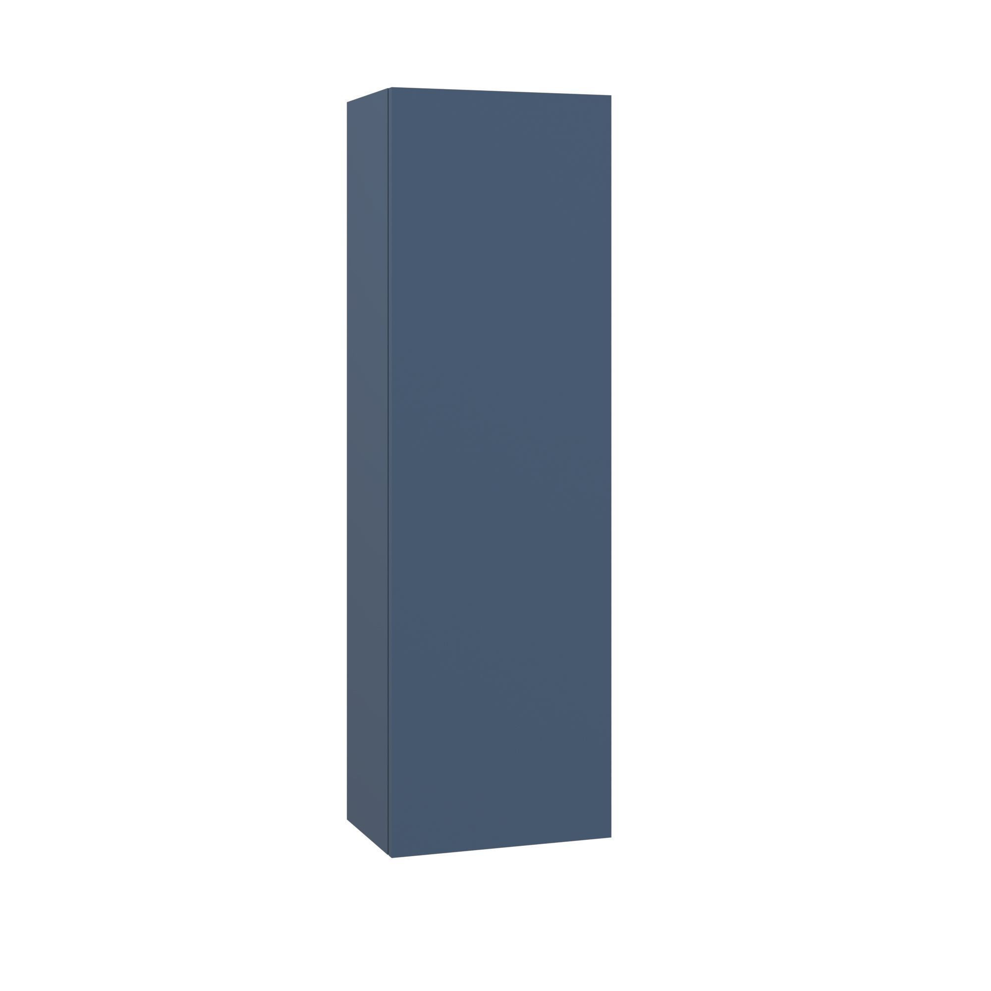 Armoire De Salle De Bain "ferla 30" - 30 X 25 X 100 Cm - Petrol Blue