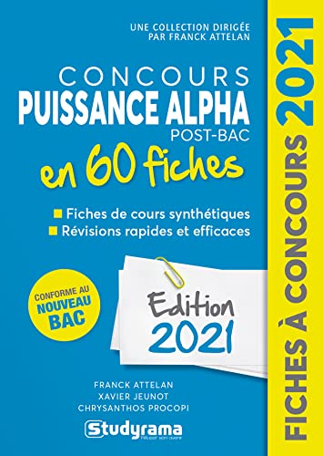 Le concours puissance alpha en 60 fiches (édition 2021)