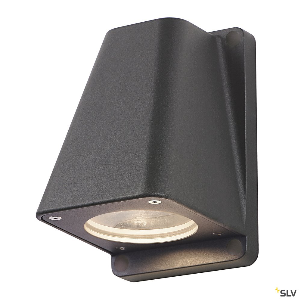 Applique Extérieure Wallyx Gris Gu10/qpar51 50w Max Ip44 - Slv - 227195