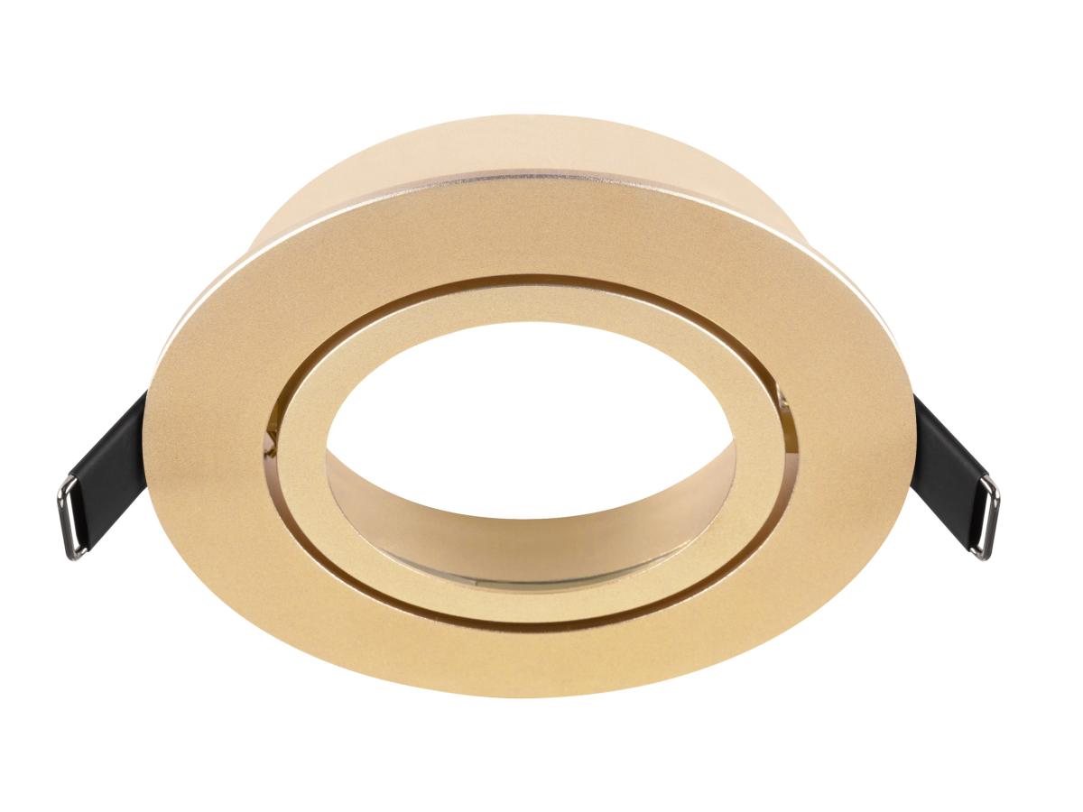 Collerette Spot Encastré New Tria® 95 Intérieur Rond Orientable Doré - Slv - 1007447
