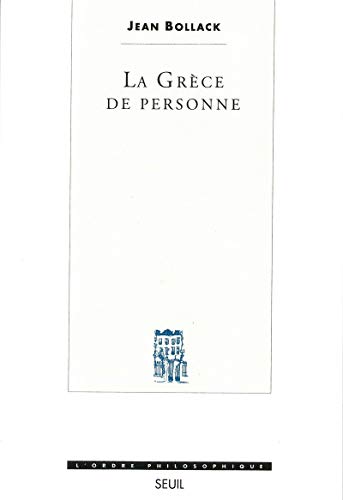 La Grèce de personne