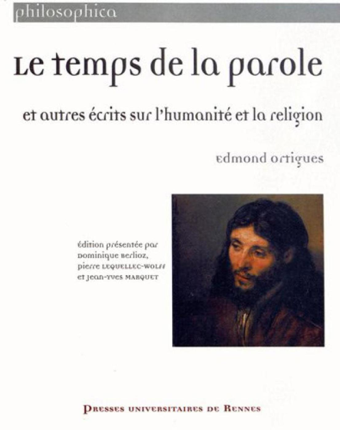 TEMPS DE LA PAROLE