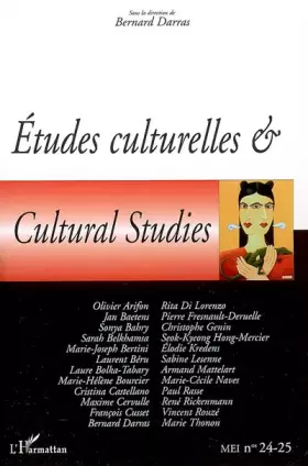 Études culturelles et cultural studies