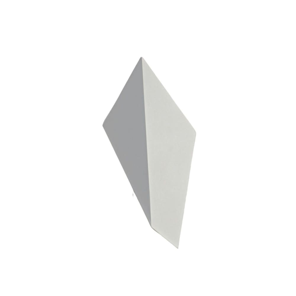 Applique blanche LED au design géométrique - Giada