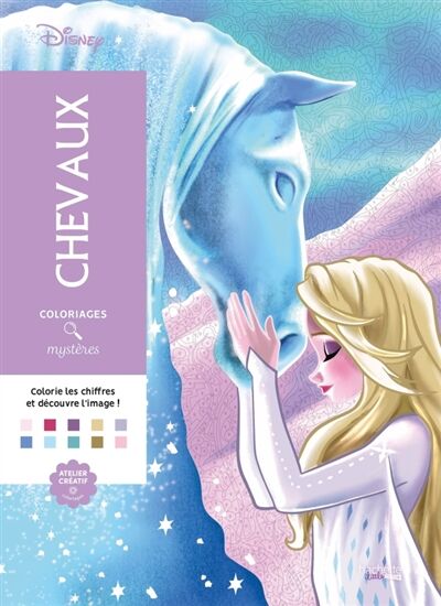 Coloriages mystères Disney: Chevaux