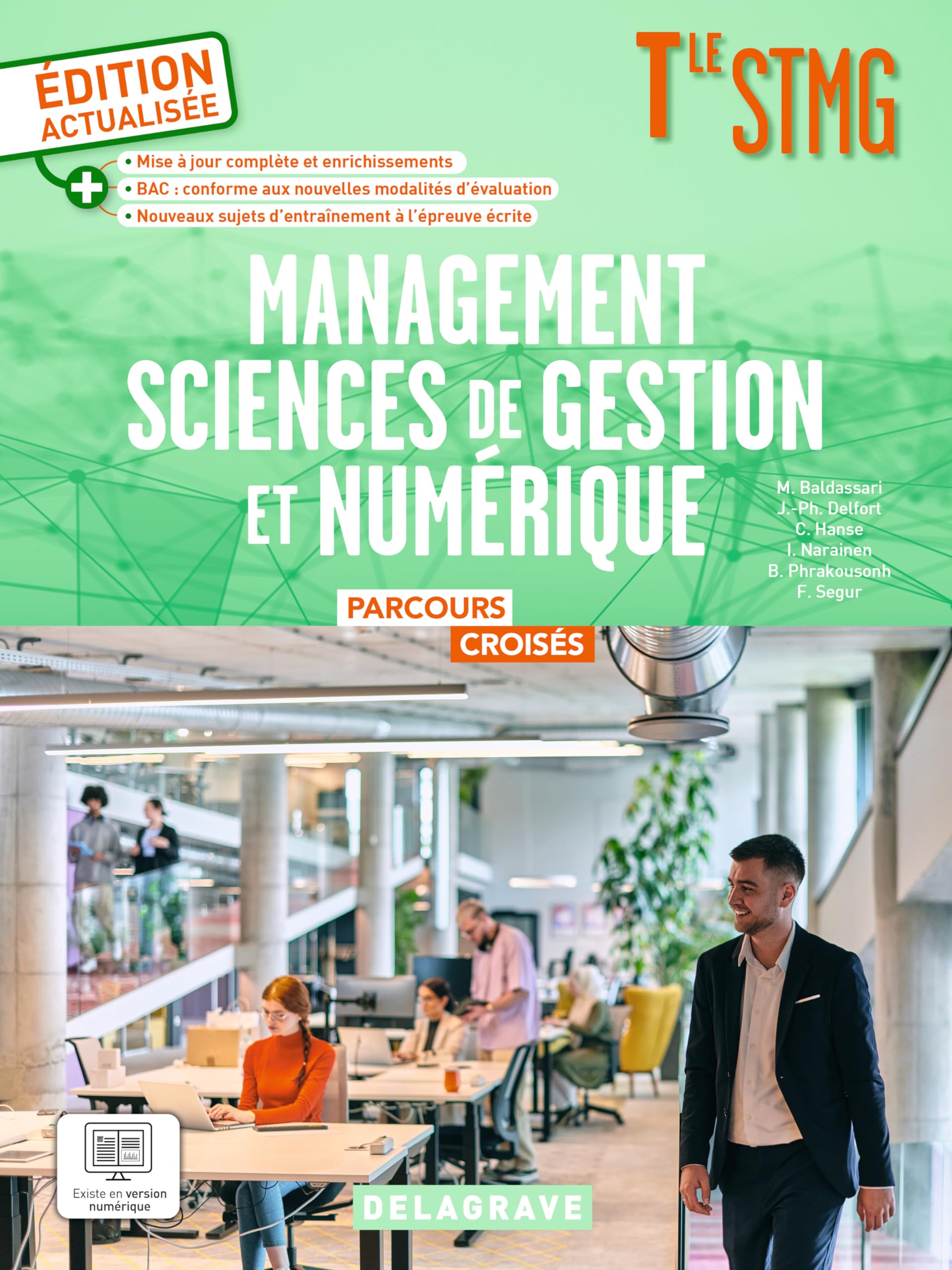 Parcours croisés: Management: Terminale STMG - Manuel de l'élève (édition 2024)