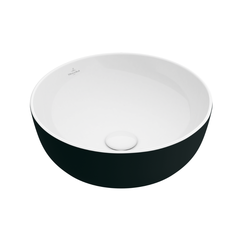 Vasque ronde à poser VILLEROY ET BOCH Artis Coal Black