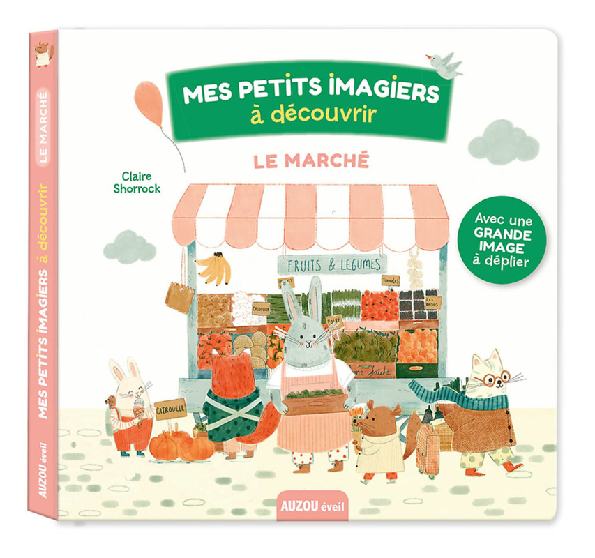 Mes petits imagiers à découvrir: le marché