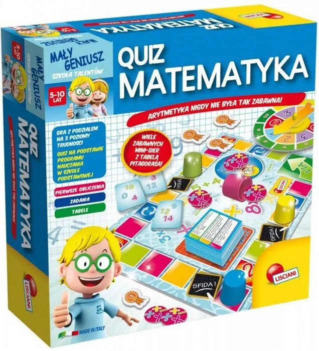 LISCIANI Quiz - MaÅ'y Geniusz, Mathématiques