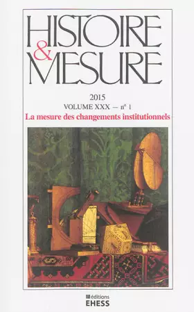 Revue histoire et mesure n.30/1