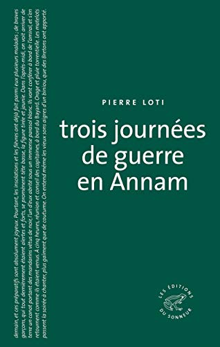 Trois journées de guerre en Annam
