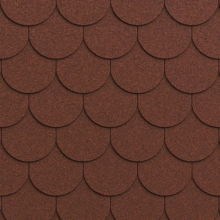 Bardeaux bitumineux Beaver, couleur rouge - bitume toiture 3m2 - Timbela B-RED